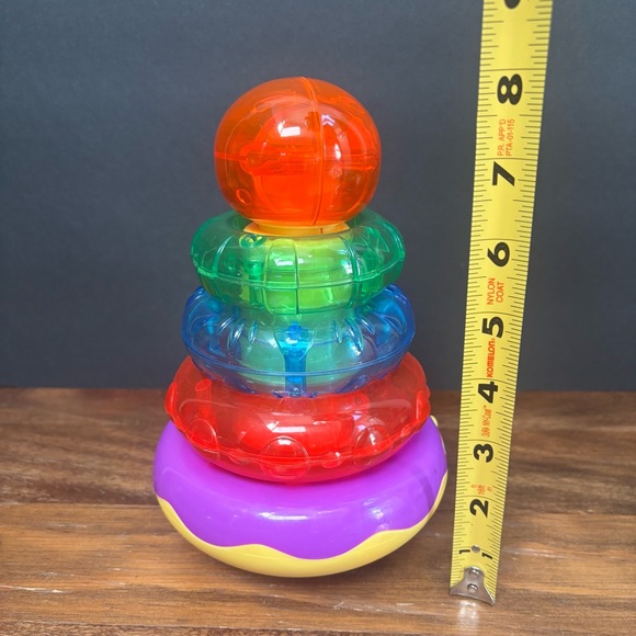 Vintage Little Tikes Light 'n' Sounds Stacker Colorful Electronic Stacking Toy - Picture 3 of 5